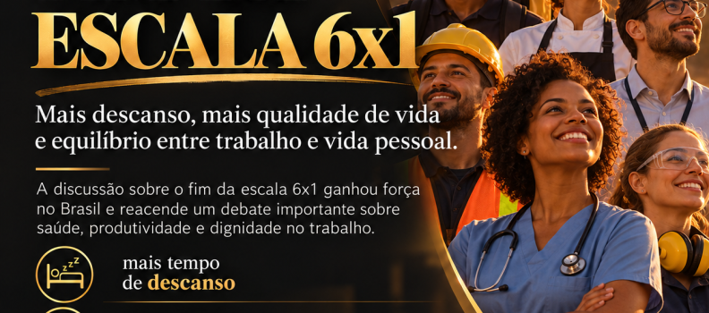 FIM DA ESCALA 6X1